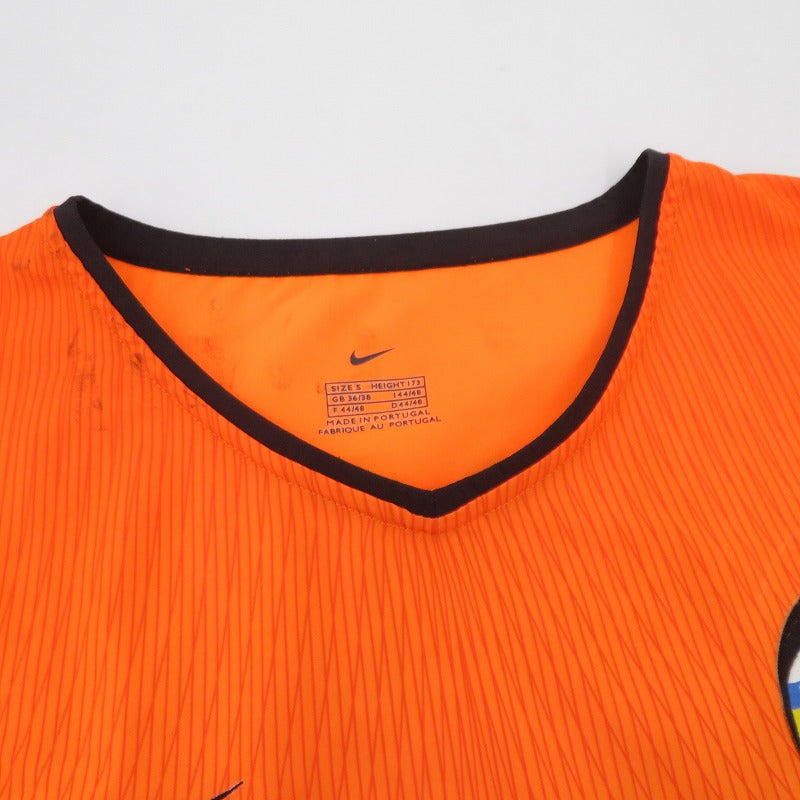 NIKE | ナイキ VALENCIA C.F. ゲームシャツ 半袖シャツ オレンジ サイズ：S【瀬戸大橋店】
