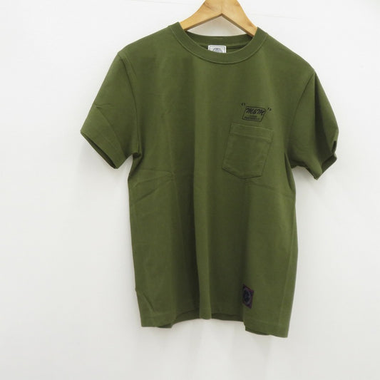 M&M CUSTOM PERFORMANCE | エムアンドエムカスタムパフォーマンス ×UNRIVALED PRINT S/S T-SHIRT 半袖Ｔシャツ URMM-22-1 カーキ サイズ：S【瀬戸大橋店】