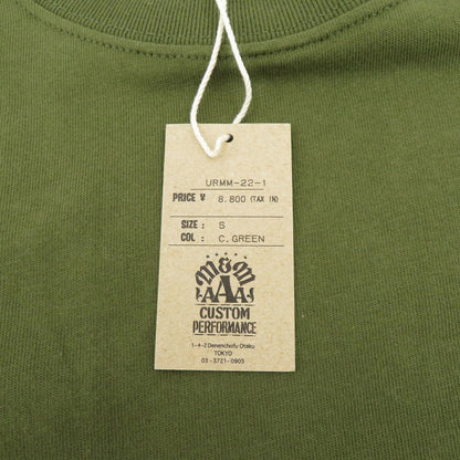 M&M CUSTOM PERFORMANCE | エムアンドエムカスタムパフォーマンス ×UNRIVALED PRINT S/S T-SHIRT 半袖Ｔシャツ URMM-22-1 カーキ サイズ：S【瀬戸大橋店】