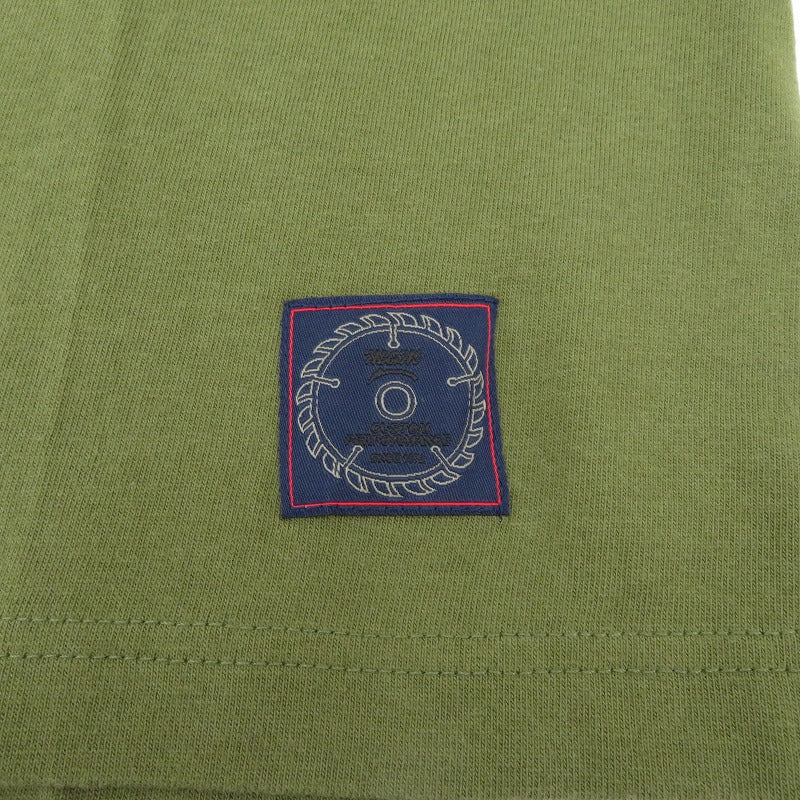 M&M CUSTOM PERFORMANCE | エムアンドエムカスタムパフォーマンス ×UNRIVALED PRINT S/S T-SHIRT 半袖Ｔシャツ URMM-22-1 カーキ サイズ：S【瀬戸大橋店】