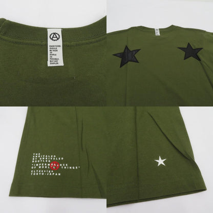 M&M CUSTOM PERFORMANCE | エムアンドエムカスタムパフォーマンス ×UNRIVALED PRINT S/S T-SHIRT 半袖Ｔシャツ URMM-22-1 カーキ サイズ：S【瀬戸大橋店】