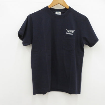 M&M CUSTOM PERFORMANCE | エムアンドエムカスタムパフォーマンス ×UNRIVALED PRINT S/S T-SHIRT 半袖Ｔシャツ URMM-22-1 ネイビー サイズ：S【瀬戸大橋店】