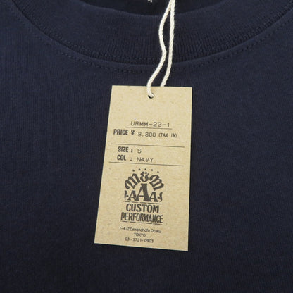 M&M CUSTOM PERFORMANCE | エムアンドエムカスタムパフォーマンス ×UNRIVALED PRINT S/S T-SHIRT 半袖Ｔシャツ URMM-22-1 ネイビー サイズ：S【瀬戸大橋店】