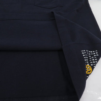 M&M CUSTOM PERFORMANCE | エムアンドエムカスタムパフォーマンス ×UNRIVALED PRINT S/S T-SHIRT 半袖Ｔシャツ URMM-22-1 ネイビー サイズ：S【瀬戸大橋店】