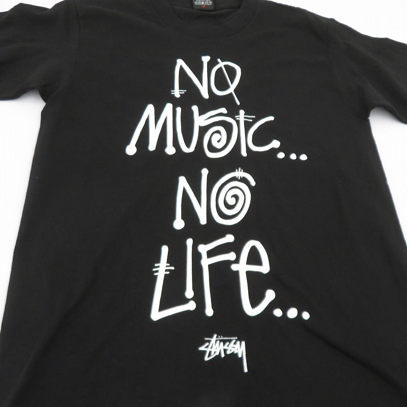 STUSSY | ステューシー TOWER RECORDS 30周年 半袖Ｔシャツ ブラック サイズ：S【瀬戸大橋店】