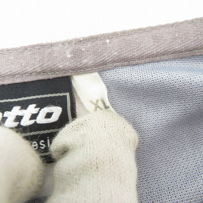 Lotto ユヴェントス 半袖シャツ ブラック × ホワイト サイズ：XL【瀬戸大橋店】