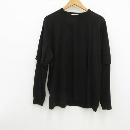 COOTIE | クーティー SUPIMA OVERSIZED CELLIE L/S TEE 半袖Ｔシャツ ブラック サイズ：S【瀬戸大橋店】