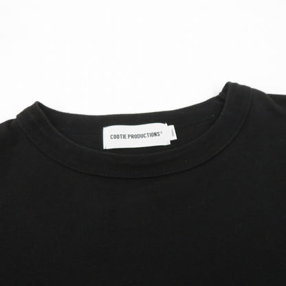 COOTIE | クーティー SUPIMA OVERSIZED CELLIE L/S TEE 半袖Ｔシャツ ブラック サイズ：S【瀬戸大橋店】