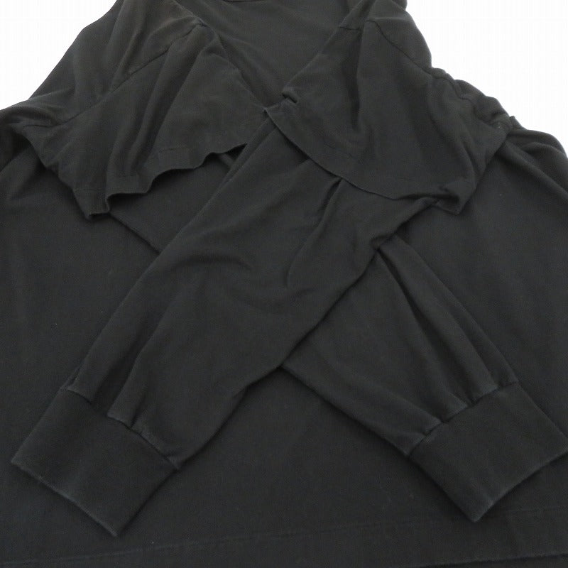 COOTIE | クーティー SUPIMA OVERSIZED CELLIE L/S TEE 半袖Ｔシャツ ブラック サイズ：S【瀬戸大橋店】