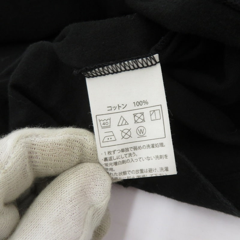 COOTIE | クーティー SUPIMA OVERSIZED CELLIE L/S TEE 半袖Ｔシャツ ブラック サイズ：S【瀬戸大橋店】