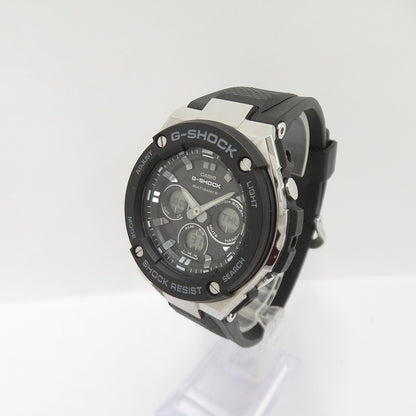 G-SHOCK | ジーショック G-STEEL/Mid Size Series アナデジ電波ソーラー 腕時計 GST-W300-1AJF ブラック【瀬戸大橋店】