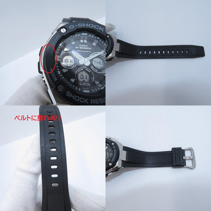 G-SHOCK | ジーショック G-STEEL/Mid Size Series アナデジ電波ソーラー 腕時計 GST-W300-1AJF ブラック【瀬戸大橋店】