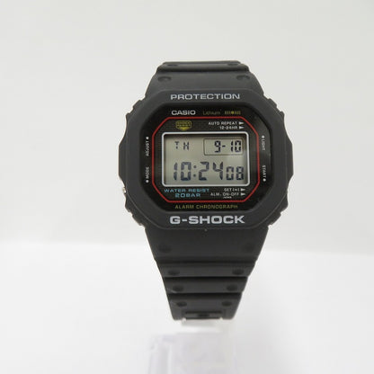 G-SHOCK | ジーショック DIGITAL/5000 SERIES デジタルクォーツ 腕時計 DW-5000R-1AJF ブラック【瀬戸大橋店】