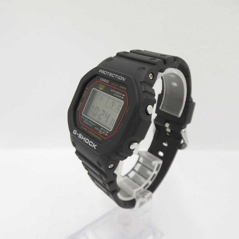 G-SHOCK | ジーショック DIGITAL/5000 SERIES デジタルクォーツ 腕時計 DW-5000R-1AJF ブラック【瀬戸大橋店】