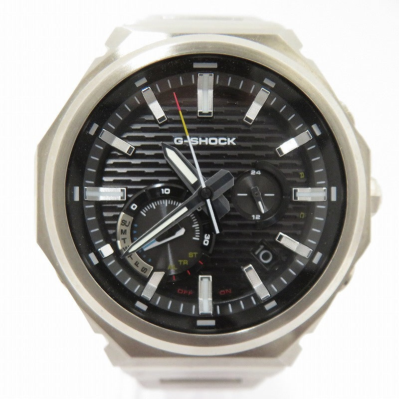G-SHOCK | ジーショック アナログソーラー 腕時計 GST-B1000D-1AJF シルバー 文字盤ブラック【瀬戸大橋店】