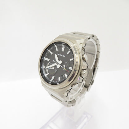 G-SHOCK | ジーショック アナログソーラー 腕時計 GST-B1000D-1AJF シルバー 文字盤ブラック【瀬戸大橋店】