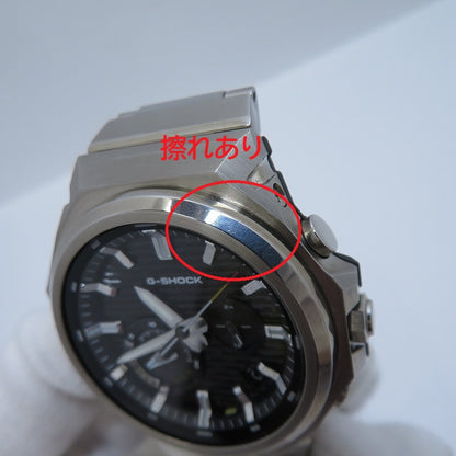 G-SHOCK | ジーショック アナログソーラー 腕時計 GST-B1000D-1AJF シルバー 文字盤ブラック【瀬戸大橋店】