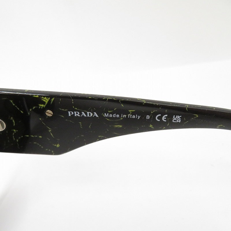 PRADA | プラダ シンボル トライアングルロゴ サングラス SPR14Z-F サイズ：52□17 ブラック【瀬戸大橋店】