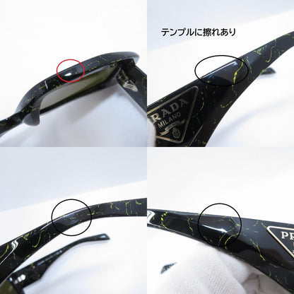 PRADA | プラダ シンボル トライアングルロゴ サングラス SPR14Z-F サイズ：52□17 ブラック【瀬戸大橋店】