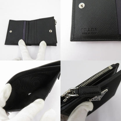 PRADA | プラダ Re-Nylon トライアングルロゴ 二つ折り財布 2ML049 2DMH ブラック【瀬戸大橋店】