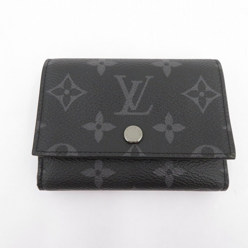 LOUIS VUITTON | ルイ・ヴィトン ヴィクター・ウォレット モノグラム エクリプス 三つ折り財布 M12598 ブラック【瀬戸大橋店】