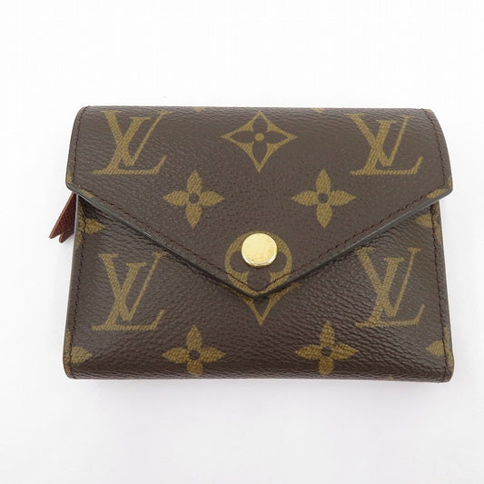 LOUIS VUITTON | ルイ・ヴィトン ポルトフォイユ・ヴィクトリーヌ 三つ折り財布 M62472 ブラウン【瀬戸大橋店】