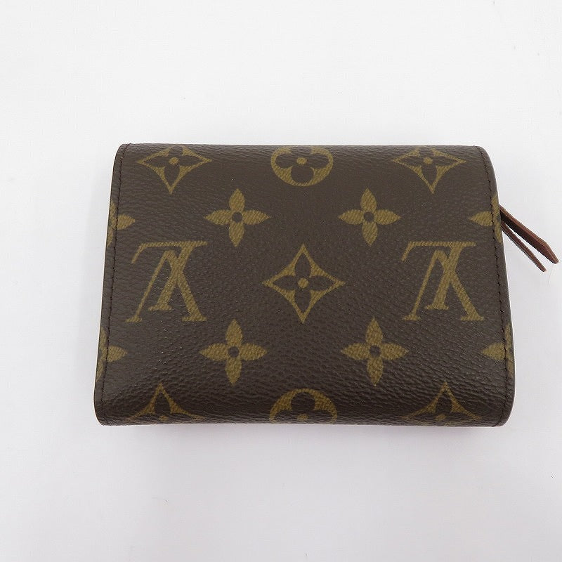 LOUIS VUITTON | ルイ・ヴィトン ポルトフォイユ・ヴィクトリーヌ 三つ折り財布 M62472 ブラウン【瀬戸大橋店】
