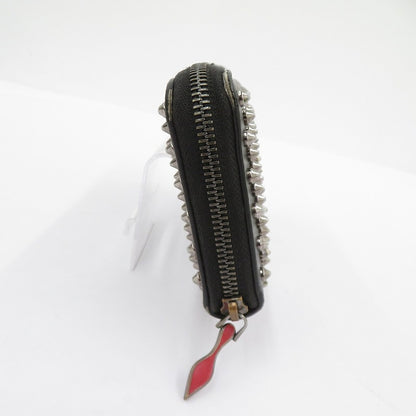 Christian Louboutin | クリスチャンルブタン パネトーネ スパイクスタッズ 長財布 1185059 ブラック【瀬戸大橋店】