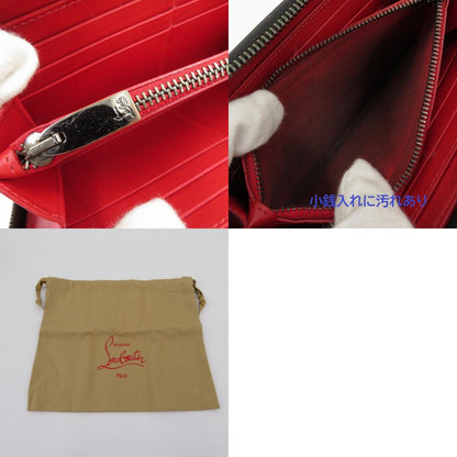 Christian Louboutin | クリスチャンルブタン パネトーネ スパイクスタッズ 長財布 1185059 ブラック【瀬戸大橋店】
