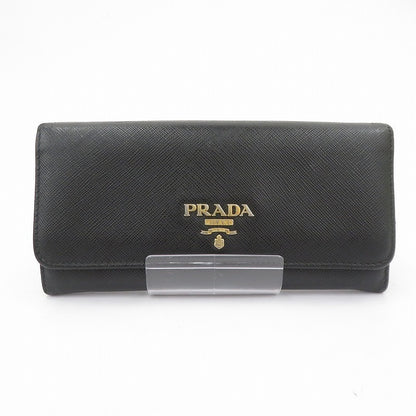 PRADA | プラダ サフィアーノ 長財布 1MH132 ブラック【瀬戸大橋店】