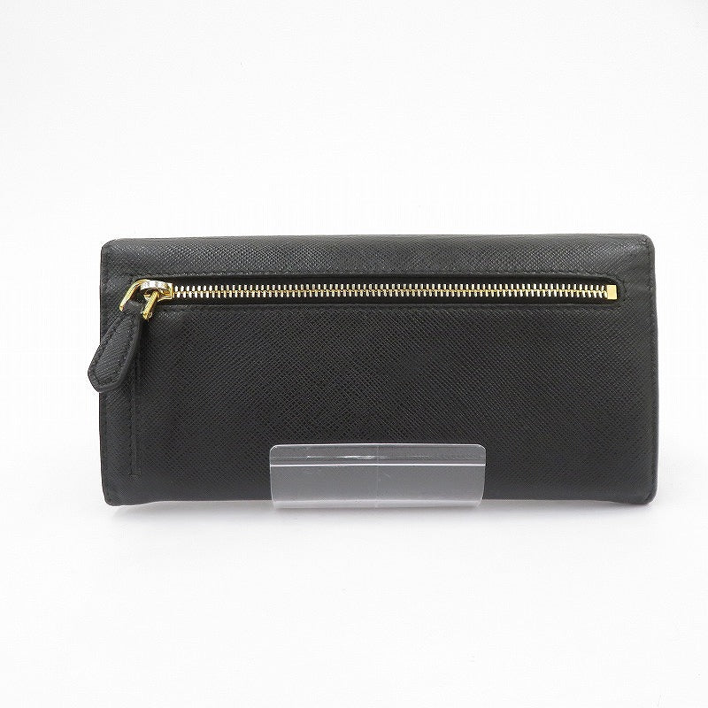 PRADA | プラダ サフィアーノ 長財布 1MH132 ブラック【瀬戸大橋店】