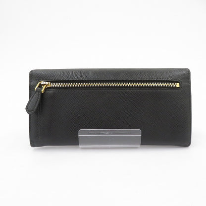 PRADA | プラダ サフィアーノ 長財布 1MH132 ブラック【瀬戸大橋店】