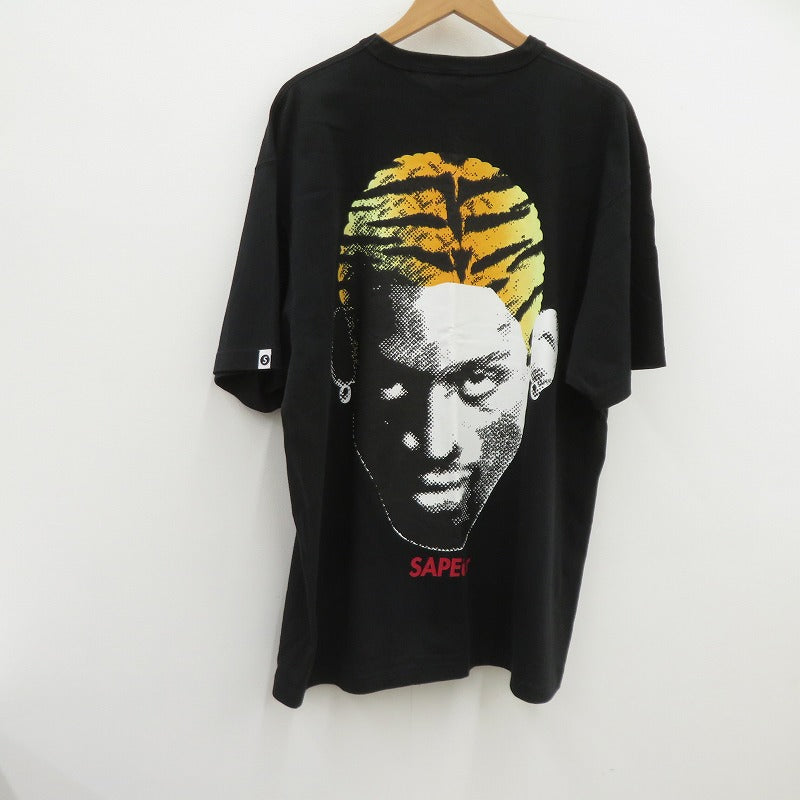 SAPEur | サプール ロッドマン TIGERHEAD 半袖Ｔシャツ ブラック サイズ：XXL【瀬戸大橋店】