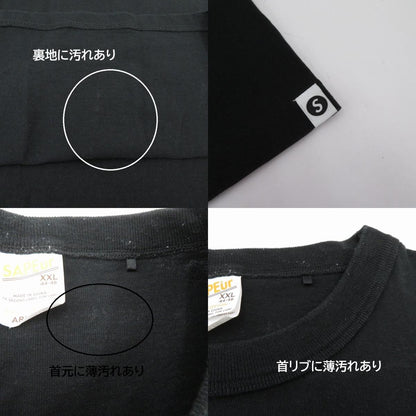 SAPEur | サプール ロッドマン TIGERHEAD 半袖Ｔシャツ ブラック サイズ：XXL【瀬戸大橋店】