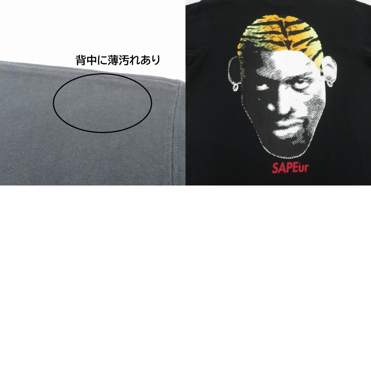 SAPEur | サプール ロッドマン TIGERHEAD 半袖Ｔシャツ ブラック サイズ：XXL【瀬戸大橋店】