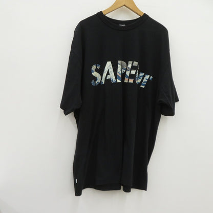 SAPEur | サプール The Great Wave 半袖Ｔシャツ A0024-418 ブラック サイズ：XXL【瀬戸大橋店】