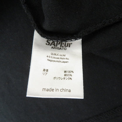 SAPEur | サプール The Great Wave 半袖Ｔシャツ A0024-418 ブラック サイズ：XXL【瀬戸大橋店】