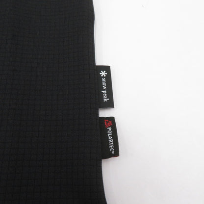 WIND AND SEA | ウィンダンシーウインダンシー Snow Peak Polartec Power Dry Wide T-Shirt 半袖Ｔシャツ WDS-C-SNP-26-Q3-CS-02 ブラック サイズ：L【瀬戸大橋店】
