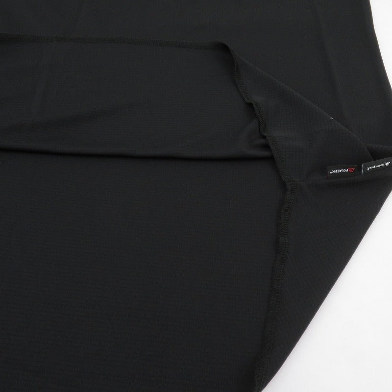 WIND AND SEA | ウィンダンシーウインダンシー Snow Peak Polartec Power Dry Wide T-Shirt 半袖Ｔシャツ WDS-C-SNP-26-Q3-CS-02 ブラック サイズ：L【瀬戸大橋店】