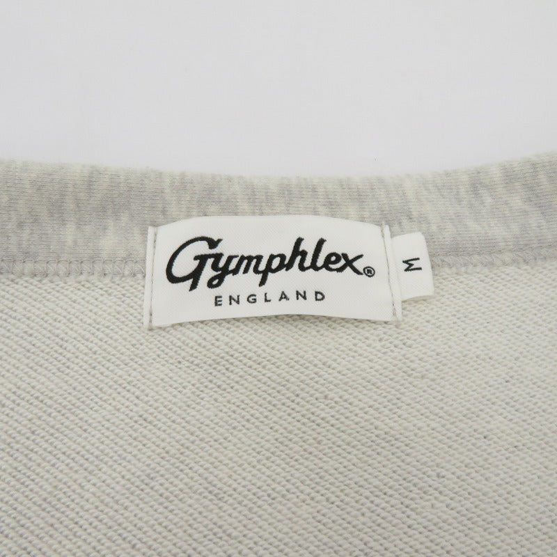 GYMPHLEX | ジムフレックス エアーライトフリーシー スウェットカーディガン カーディガン GY-C0177 グレー サイズ：M【瀬戸大橋店】