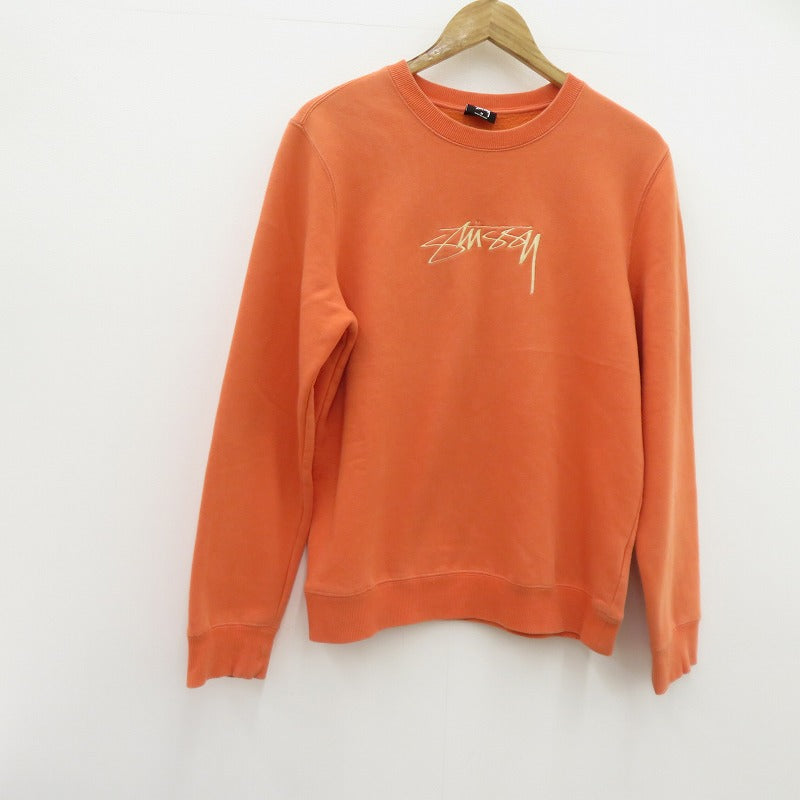 STUSSY | ステューシー スウェット Z30SAGR018 オレンジ サイズ：M【瀬戸大橋店】