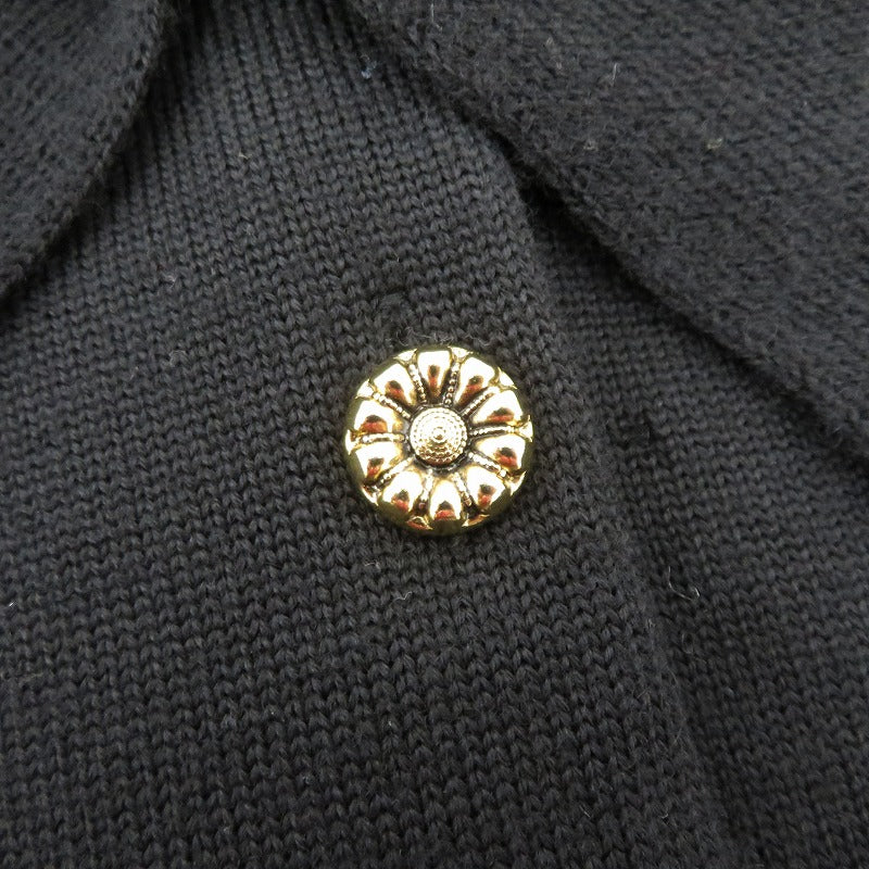 PINK HOUSE ロゴ カーディガン ブラック サイズ：不明【瀬戸大橋店】