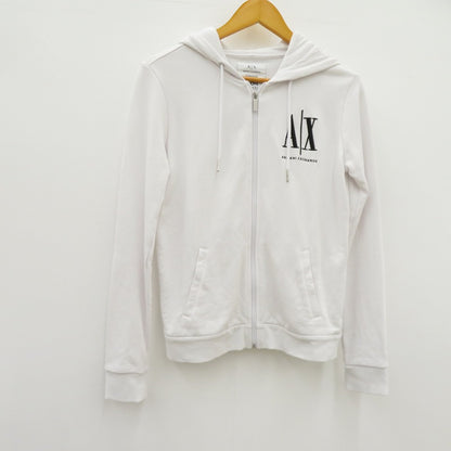 ARMANI EXCHANGE | アルマーニエクスチェンジ パーカー 8NYM22YJ68Z ホワイト サイズ：S【瀬戸大橋店】