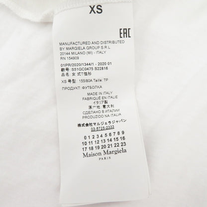 Maison Margiela | メゾンマルジェラ カットソー S51GC0475 ホワイト サイズ：XS【瀬戸大橋店】