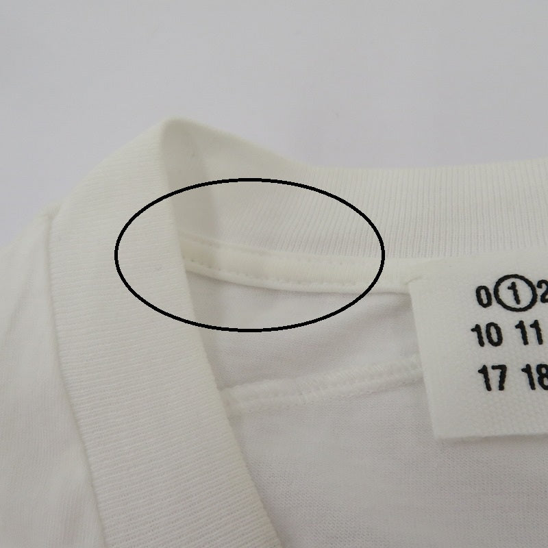 Maison Margiela | メゾンマルジェラ カットソー S51GC0475 ホワイト サイズ：XS【瀬戸大橋店】