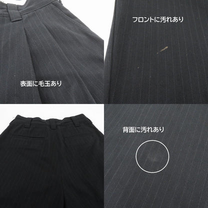 Shinzone | シンゾーン TOMBOY PANTS STRIPE WOMEN 22SS パンツ ブラック サイズ：36【瀬戸大橋店】