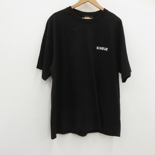 X-LARGE | エクストララージ DRAWING OG S/S TEE 半袖Ｔシャツ 101262011045 ブラック サイズ：XL【瀬戸大橋店】