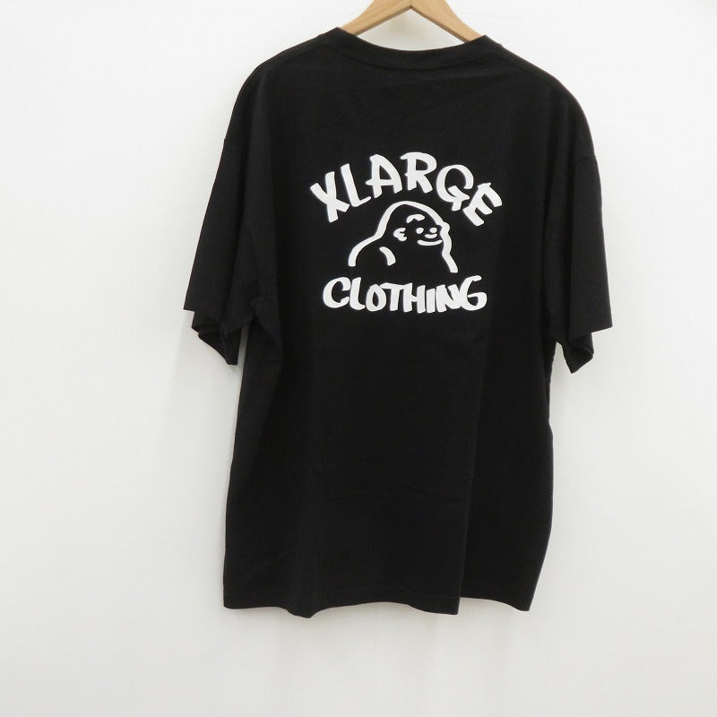 X-LARGE | エクストララージ DRAWING OG S/S TEE 半袖Ｔシャツ 101262011045 ブラック サイズ：XL【瀬戸大橋店】