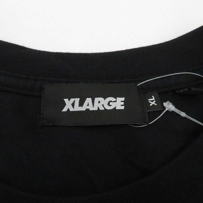 X-LARGE | エクストララージ DRAWING OG S/S TEE 半袖Ｔシャツ 101262011045 ブラック サイズ：XL【瀬戸大橋店】