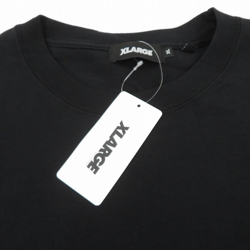 X-LARGE | エクストララージ DRAWING OG S/S TEE 半袖Ｔシャツ 101262011045 ブラック サイズ：XL【瀬戸大橋店】